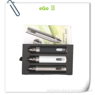 Newest Ecig Battery GS EGO II Battery with 2200mAh Huge Volume 8 Colors Battery Factory Price